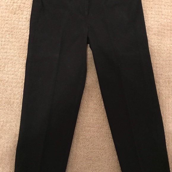 Talbots Black Capri Pants - Size 10 Petite - Picture 2 of 4